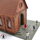♻️ 2da mano - Catedral con figuras H0 escala 1:87 A11