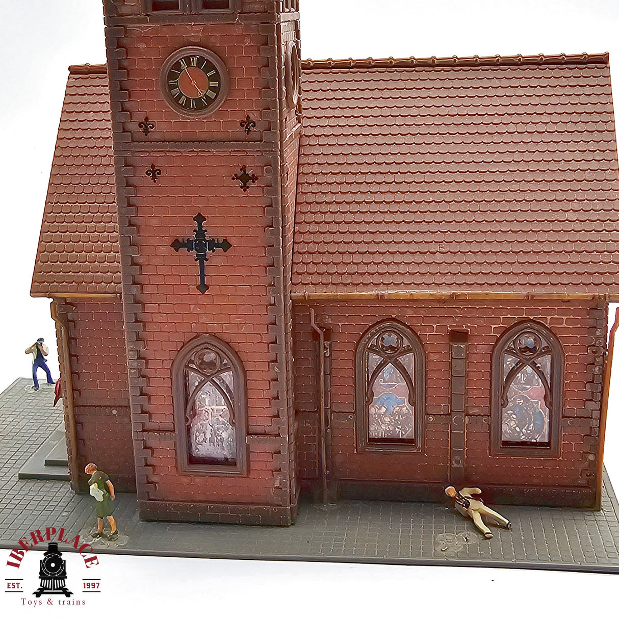 ♻️ 2da mano - Catedral con figuras H0 escala 1:87 A11