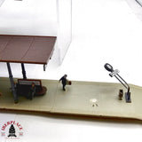 ♻️ 2da mano -  FALLER estación de tren Mittelstadt con plataformas y figuras H0 escala 1:87 A11