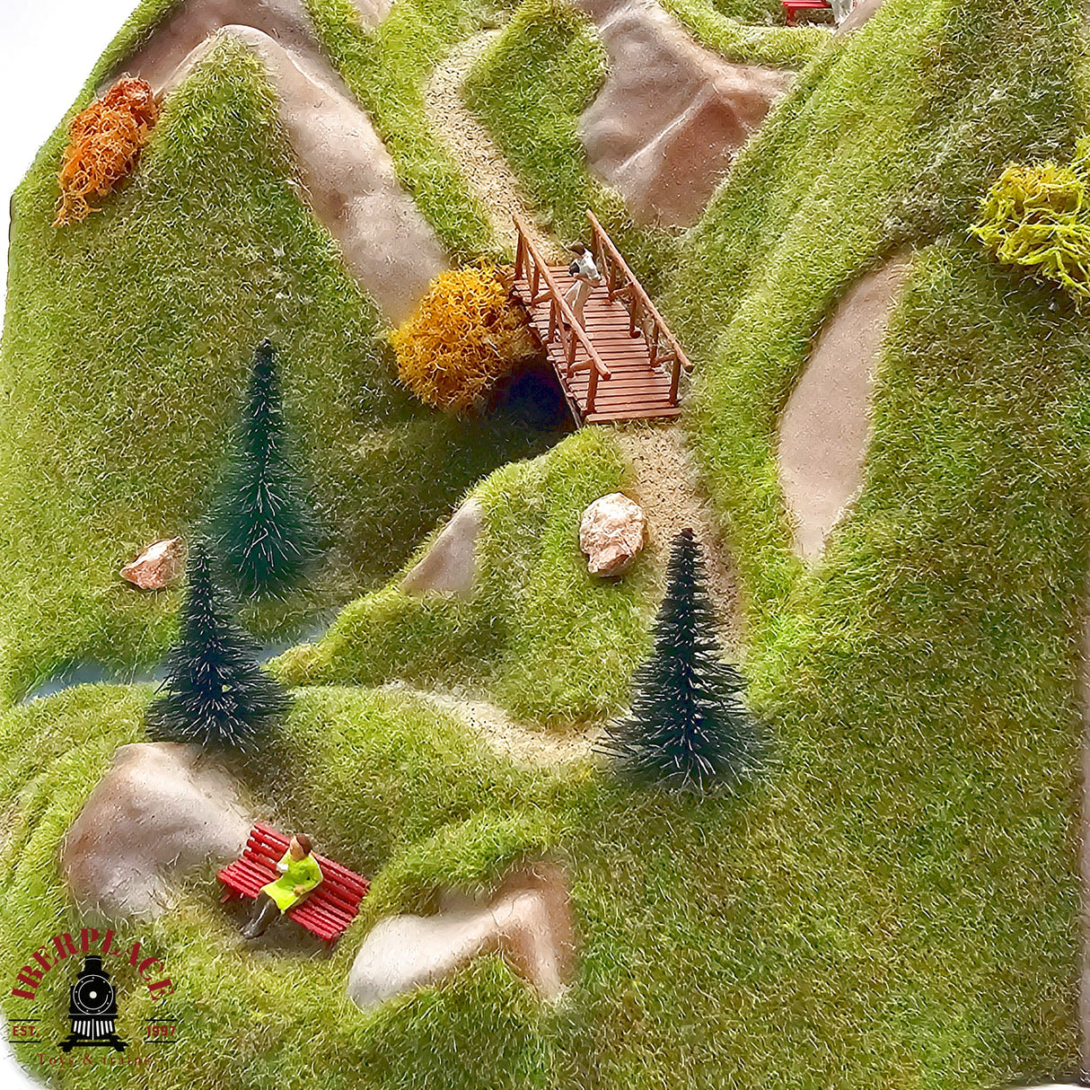 ♻️ 2da mano - Noch Portal tunnel con figuras H0 escala 1:87 A11