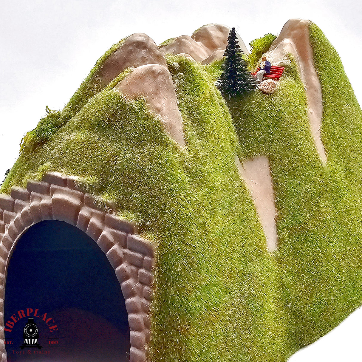 ♻️ 2da mano - Noch Portal tunnel con figuras H0 escala 1:87 A11