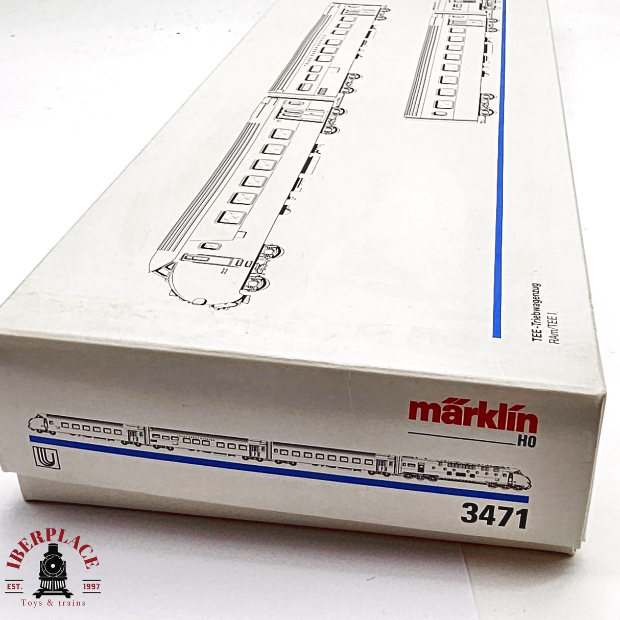 ♻️ 2da mano - Märklin 3471 Set de tren TEE RAM H0 escala 1:87 EH011