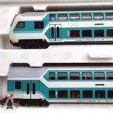 ♻️ 2da mano - Märklin 43580 set de vagones de doble piso DB H0 escala 1:87 EH011