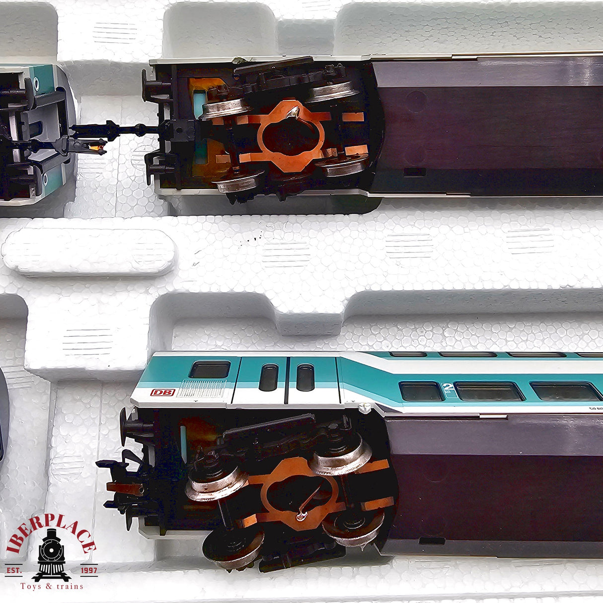 ♻️ 2da mano - Märklin 43580 set de vagones de doble piso DB H0 escala 1:87 EH011