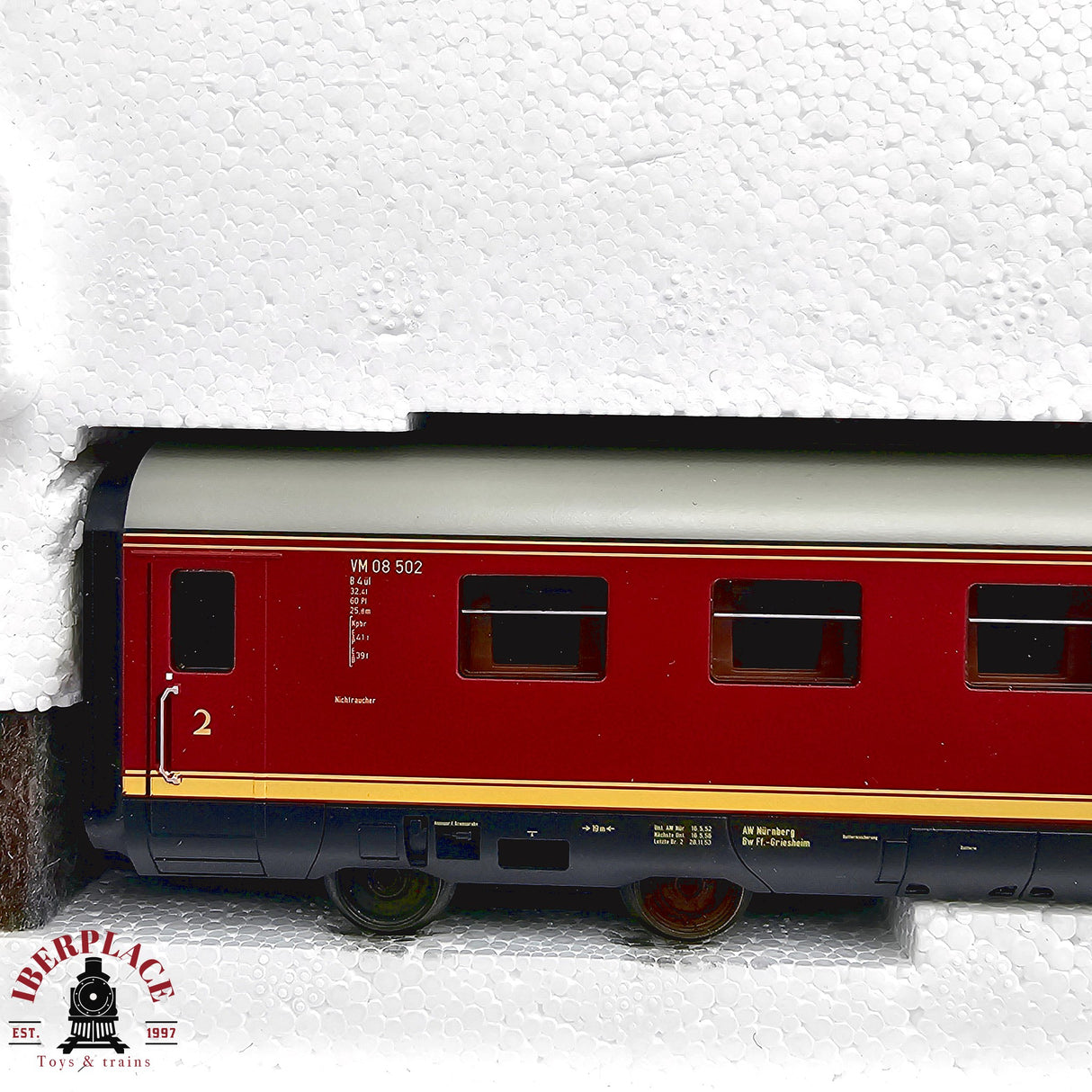 ♻️ 2da mano - Märklin 39080 Set Digital Locomotora DB BR VT08.5 con sonido H0 escala 1:87 EH011