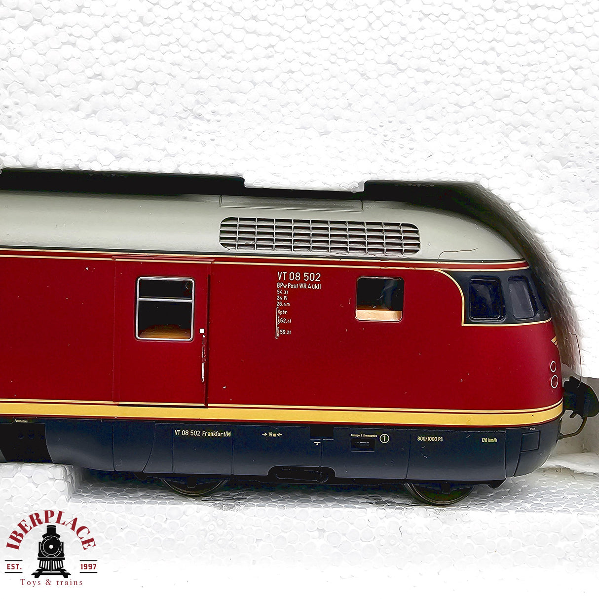 ♻️ 2da mano - Märklin 39080 Set Digital Locomotora DB BR VT08.5 con sonido H0 escala 1:87 EH011