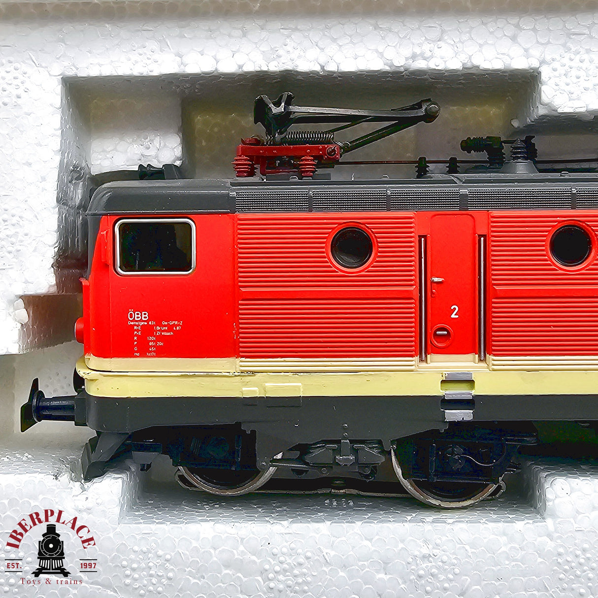 ♻️ 2da mano - Märklin 2843 Set Locomotora ASEA ÖBB 1043 H0 escala 1:87 EH011