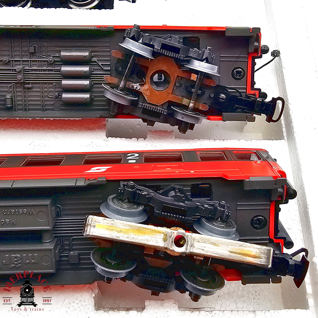 ♻️ 2da mano - Märklin 2843 Set Locomotora ASEA ÖBB 1043 H0 escala 1:87 EH011