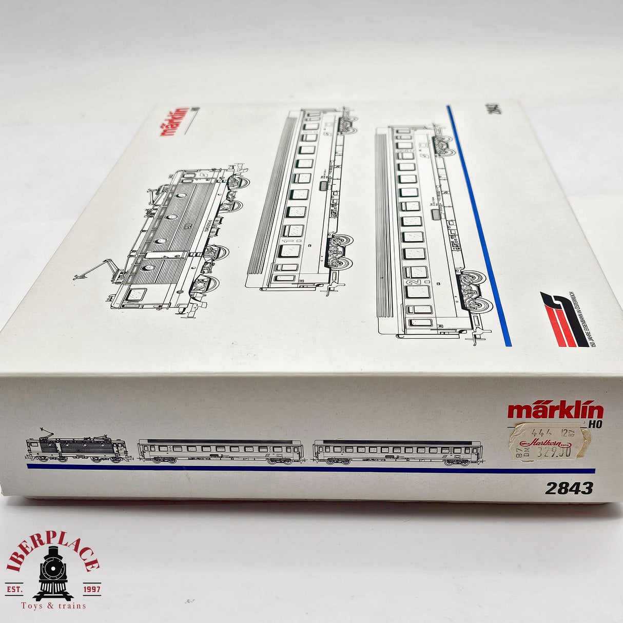 ♻️ 2da mano - Märklin 2843 Set Locomotora ASEA ÖBB 1043 H0 escala 1:87 EH011