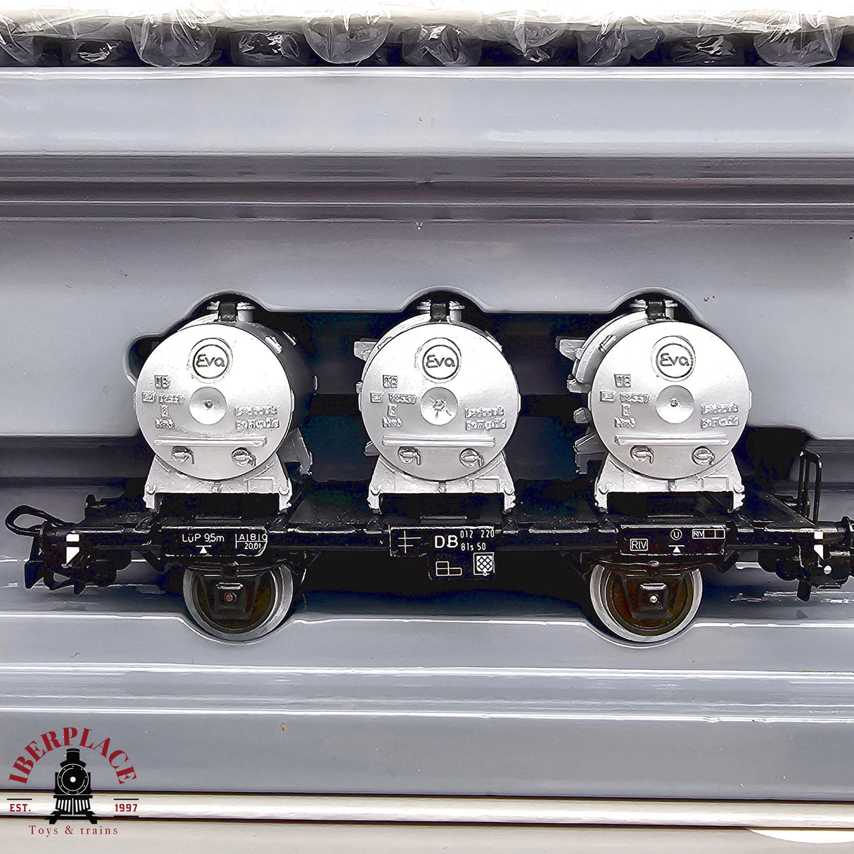 ♻️ 2da mano - Märklin 2874 Set Locomotora BR E63 con vagones mercancias H0 escala 1:87 EH011