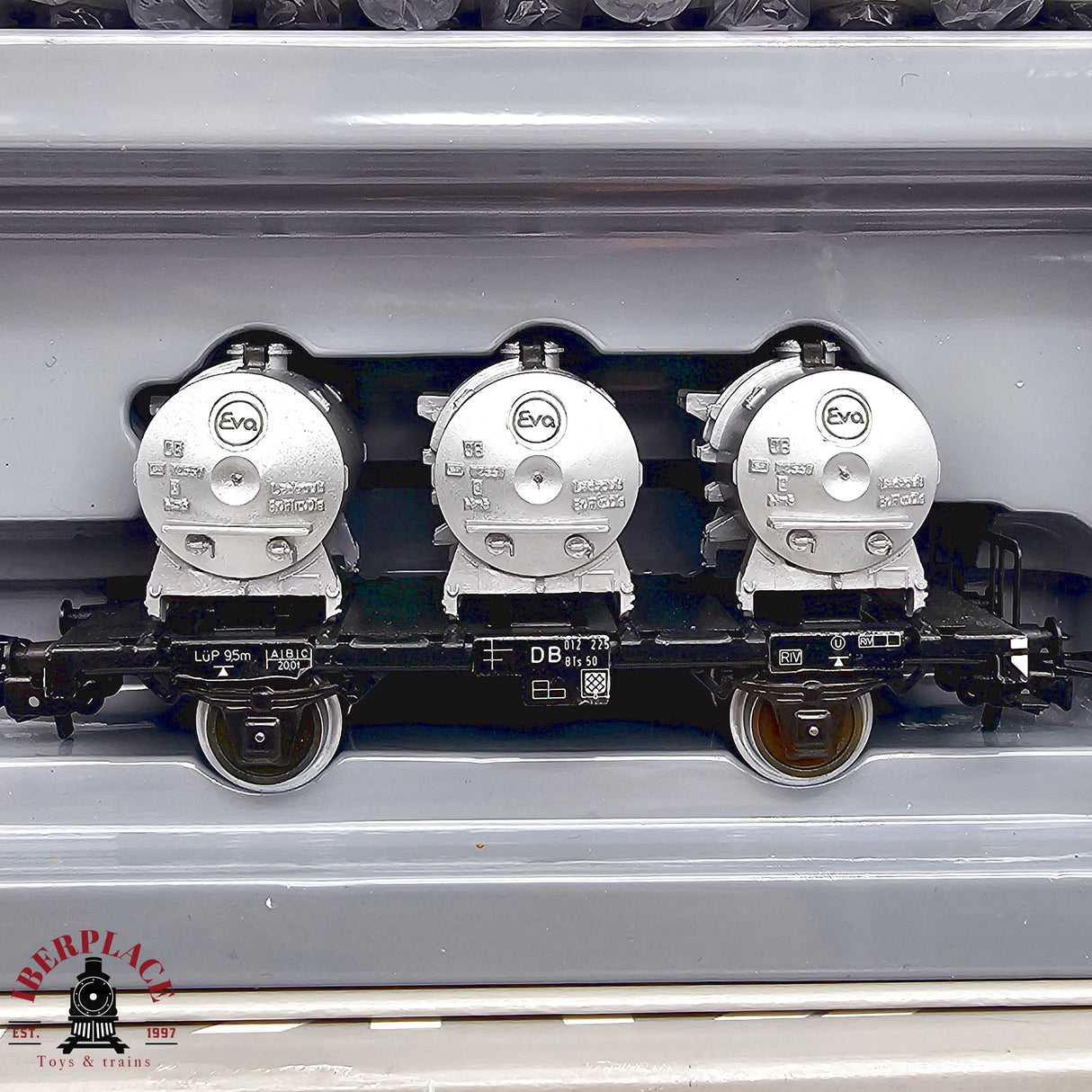 ♻️ 2da mano - Märklin 2874 Set Locomotora BR E63 con vagones mercancias H0 escala 1:87 EH011