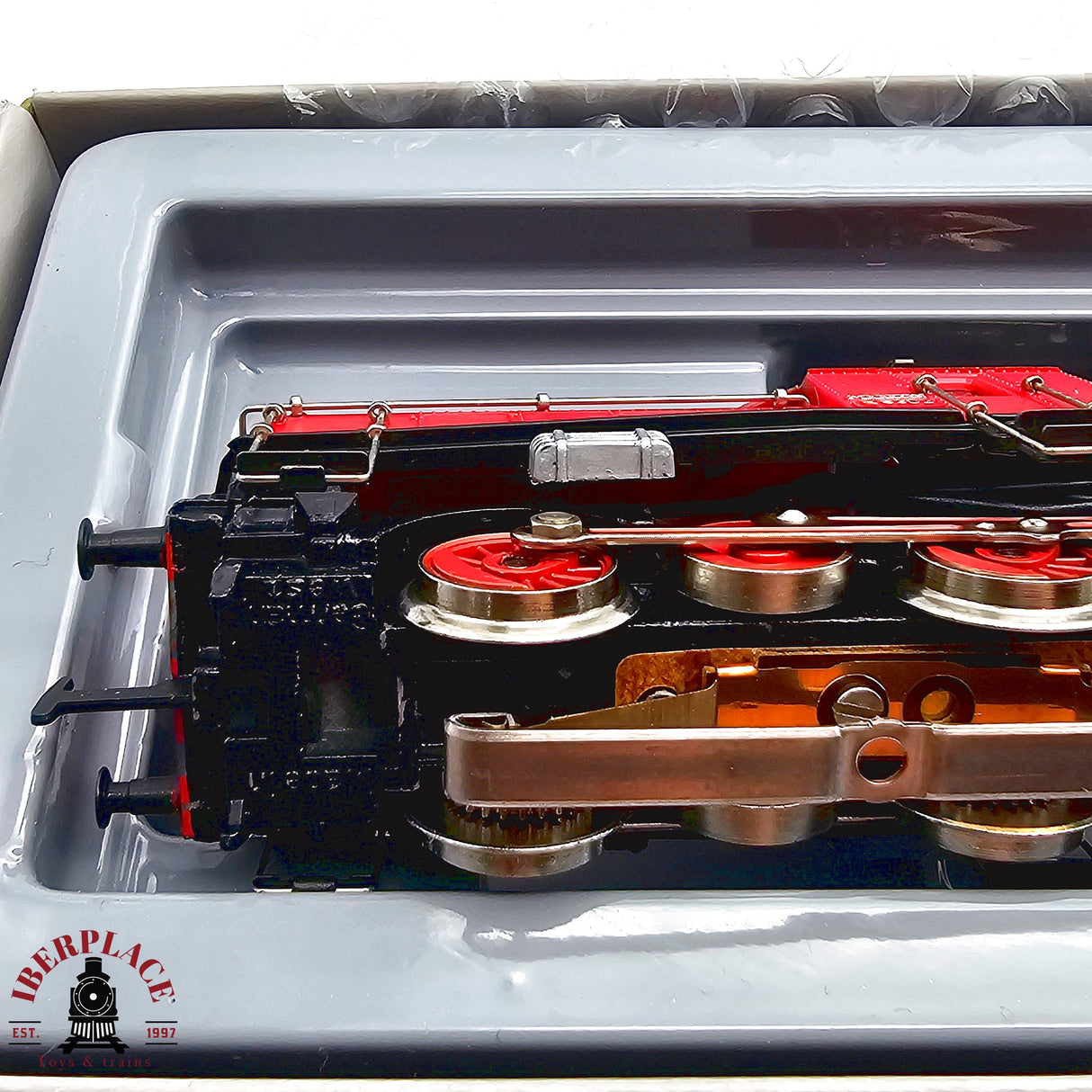 ♻️ 2da mano - Märklin 2874 Set Locomotora BR E63 con vagones mercancias H0 escala 1:87 EH011