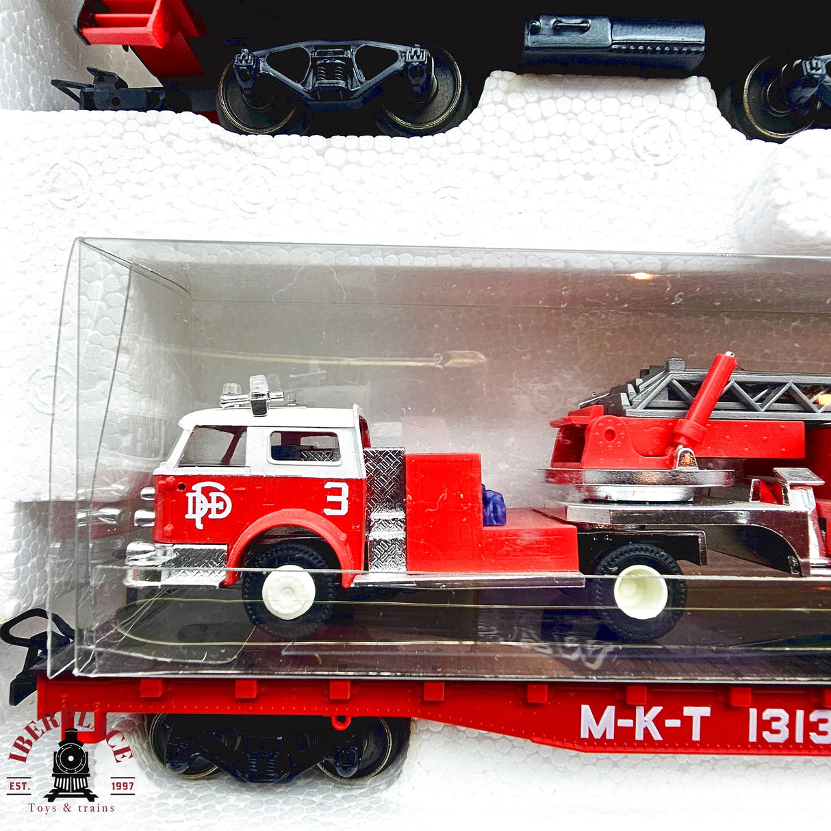 ♻️ 2da mano - Märklin 4580 Set vagones Texas con camión de bomberos H0 escala 1:87 EH011