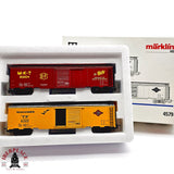 ♻️ 2da mano - Märklin 4579 Set vagones Texas & Pacific D-F H0 escala 1:87 EH011