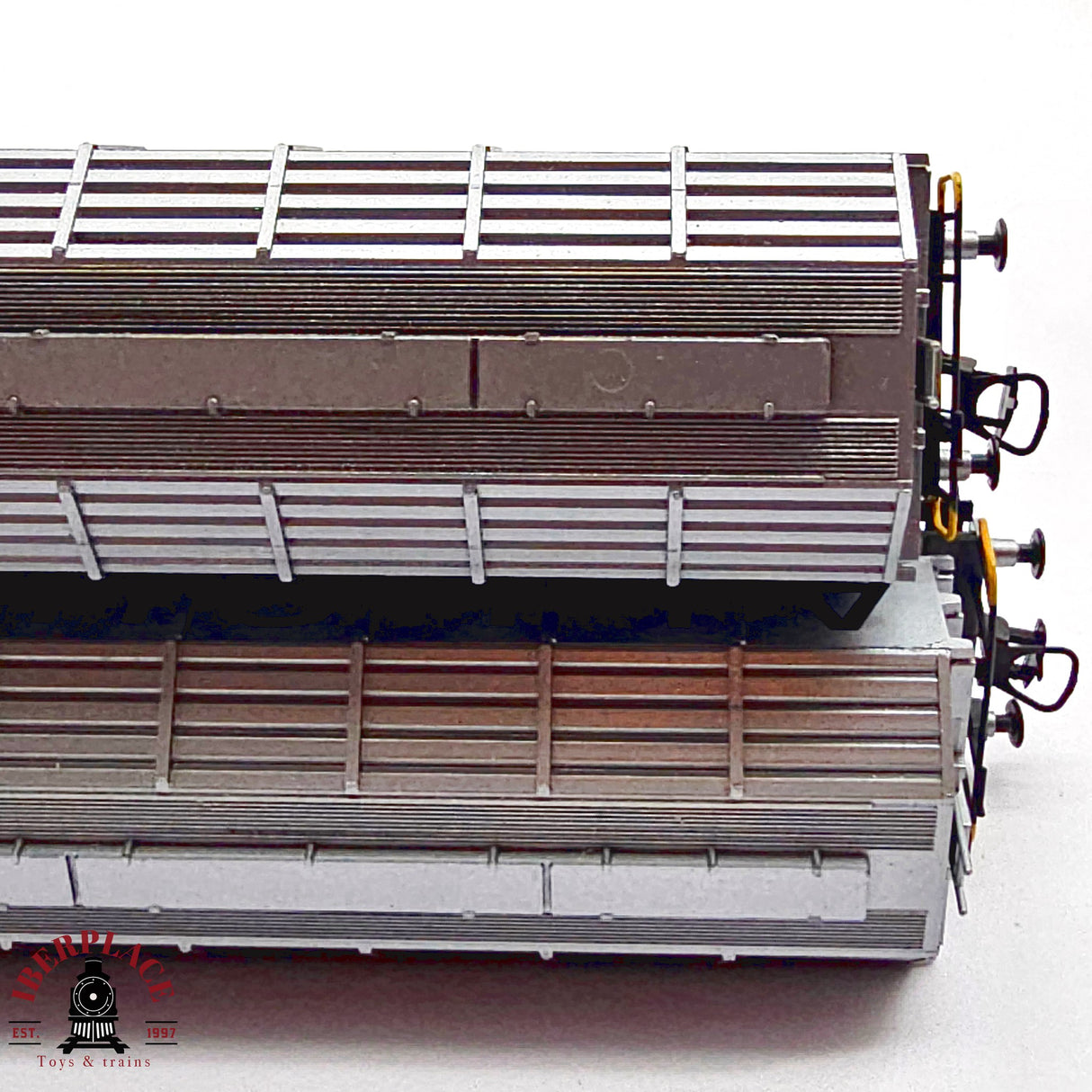 ♻️ 2da mano - DC Liliput 2x vagones Alusuisse SBB CFF  H0 escala 1:87 EH011