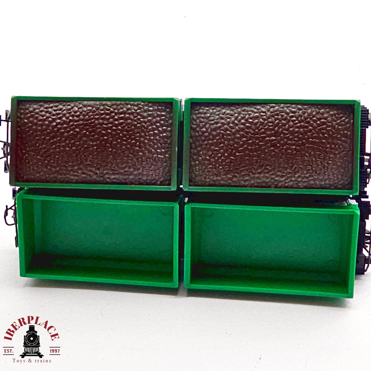 ♻️ 2da mano - DC Liliput 2x vagones Weiacher Kies SBB CFF H0 escala 1:87 EH011