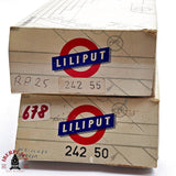 ♻️ 2da mano - DC Liliput 2x vagones Weiacher Kies SBB CFF H0 escala 1:87 EH011