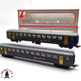 ♻️ 2da mano -  DC Lima 2x vagones pasajero clase 2 SBB H0 escala 1:87 EH011