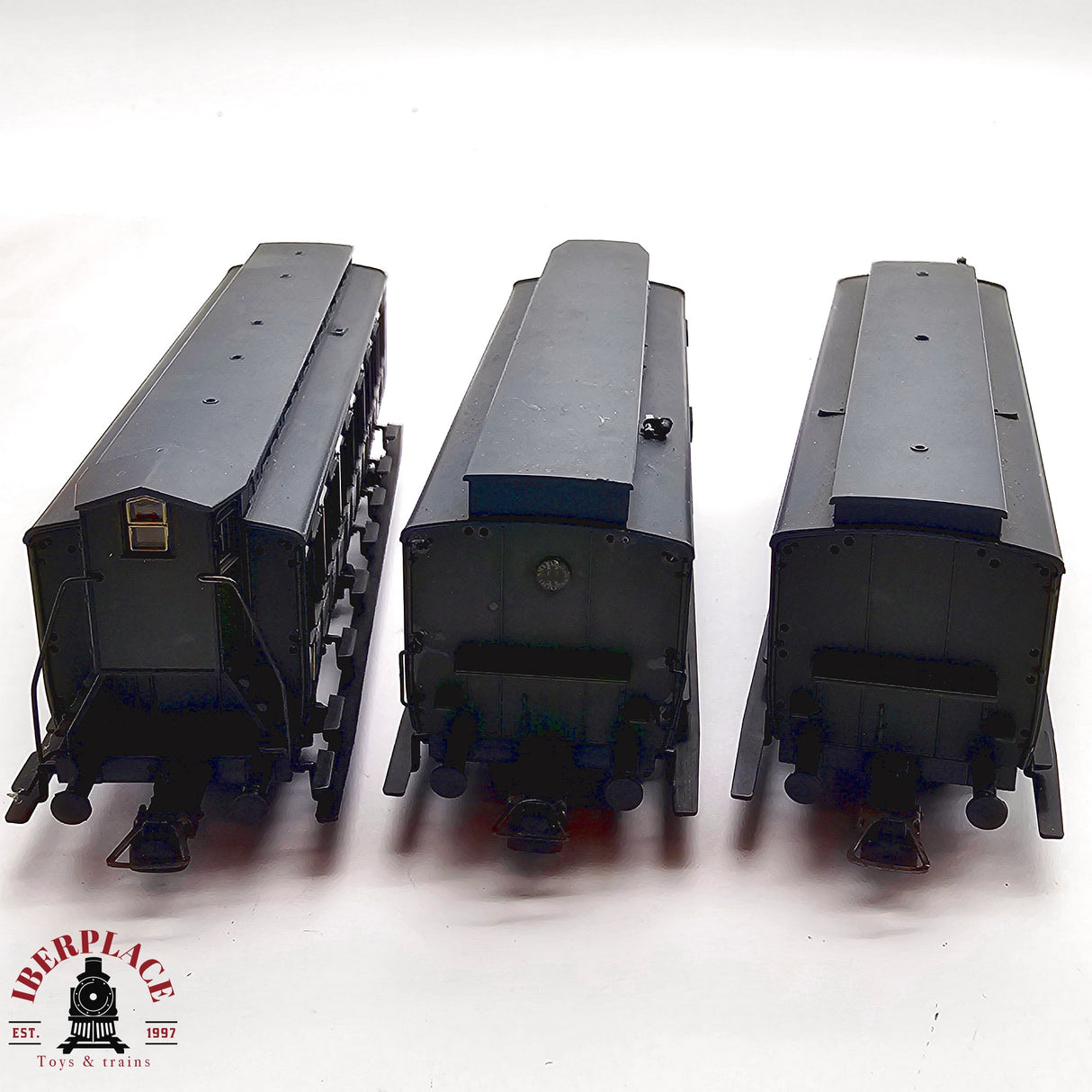 ♻️ 2da mano -  DC Roco 3x vagones pasajeros y postales DRG H0 escala 1:87 EH011