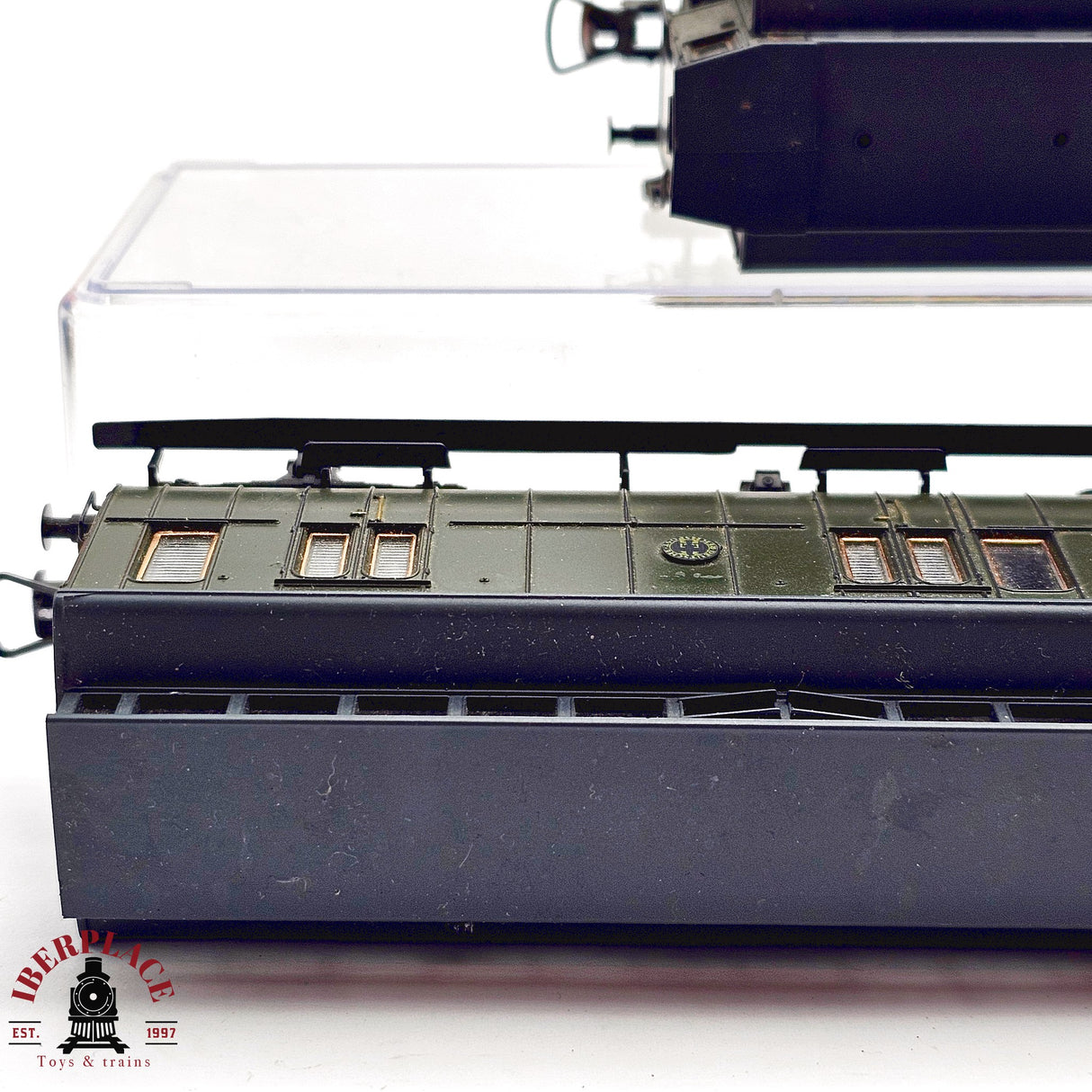 ♻️ 2da mano -  DC Roco 3x vagones pasajeros y postales DRG H0 escala 1:87 EH011