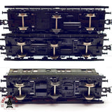 ♻️ 2da mano -  DC Roco 3x vagones pasajeros y postales DRG H0 escala 1:87 EH011