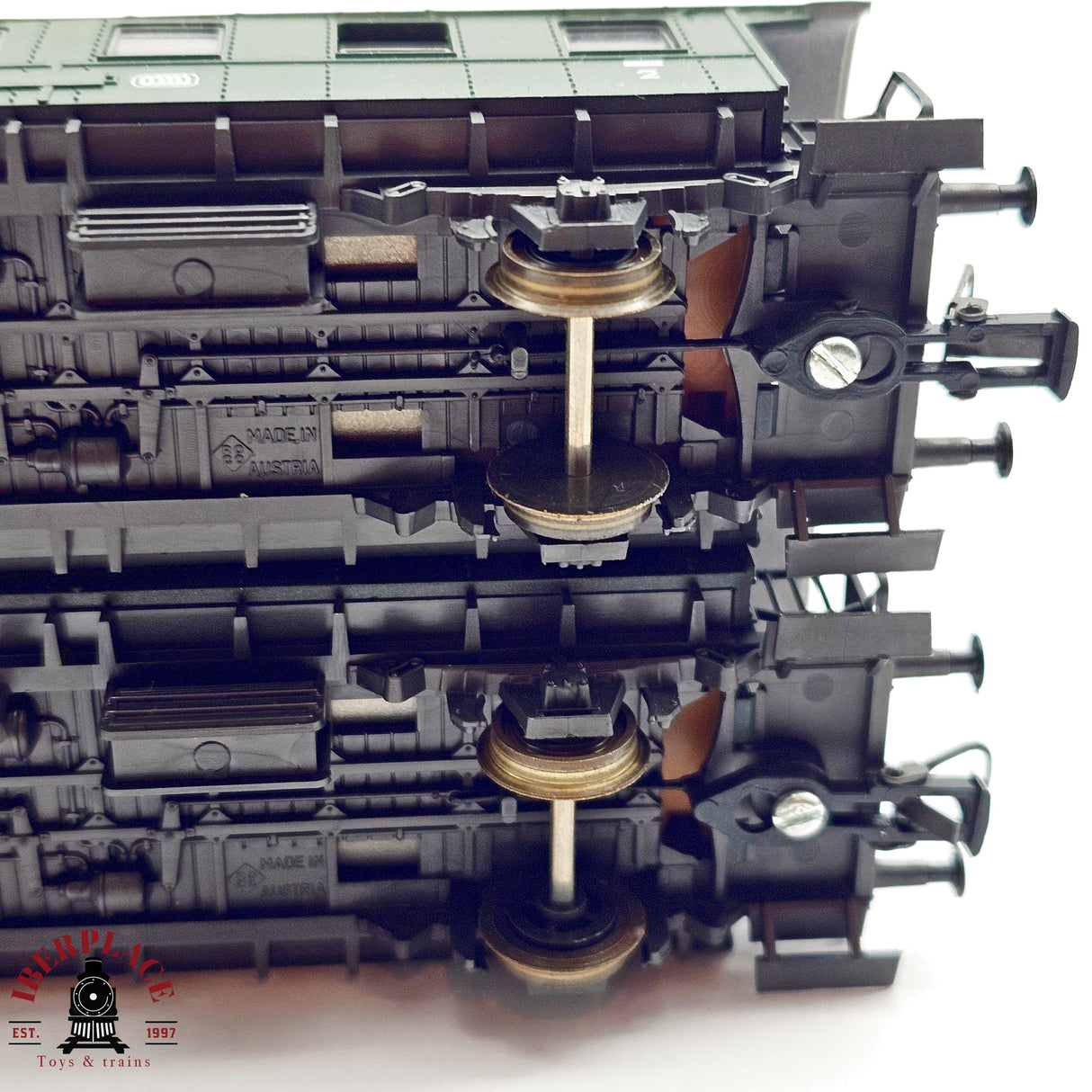 ♻️ 2da mano - DC Roco 2x 4228A vagones pasajeros DB H0 escala 1:87 EH011