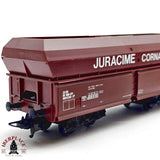 ♻️ 2da mano -  DC Lima 302896 vagón tolva Juracime Cornaux SBB H0 escala 1:87 EH011