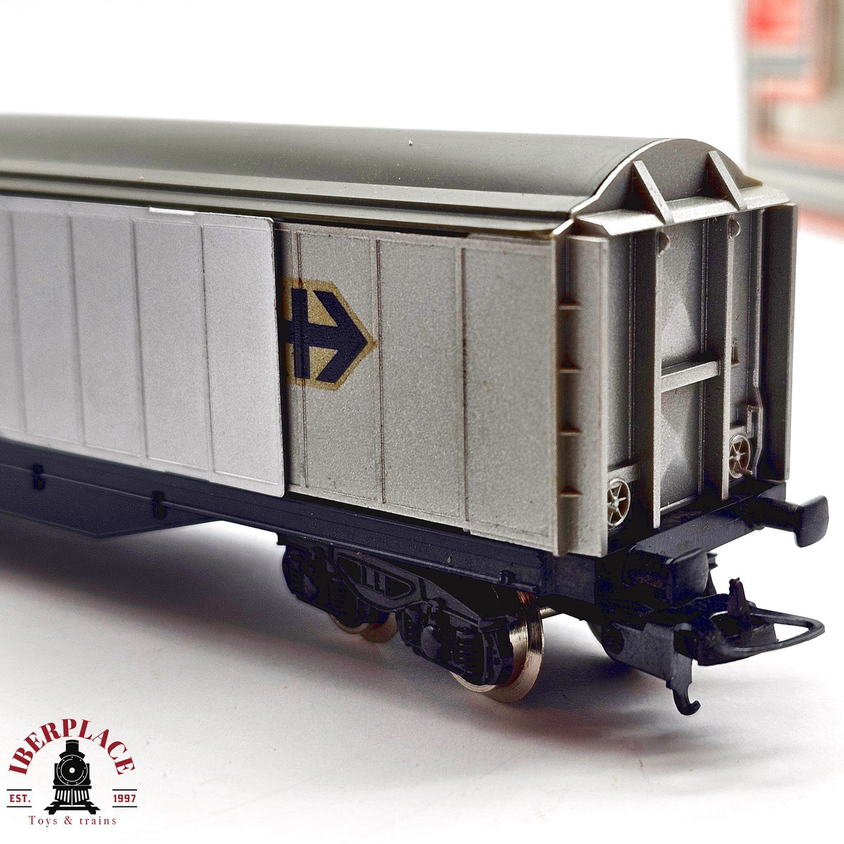 ♻️ 2da mano -  DC Lima 30320 vagón de puertas correderas SBB H0 escala 1:87 EH011
