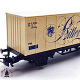 ♻️ 2da mano -  Märklin 4481 vagón contenedor Campari DB H0 escala 1:87 EH011