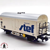 ♻️ 2da mano -  Märklin 4427 vagón cerrado Stef interfrigo SNCF H0 escala 1:87 EH011