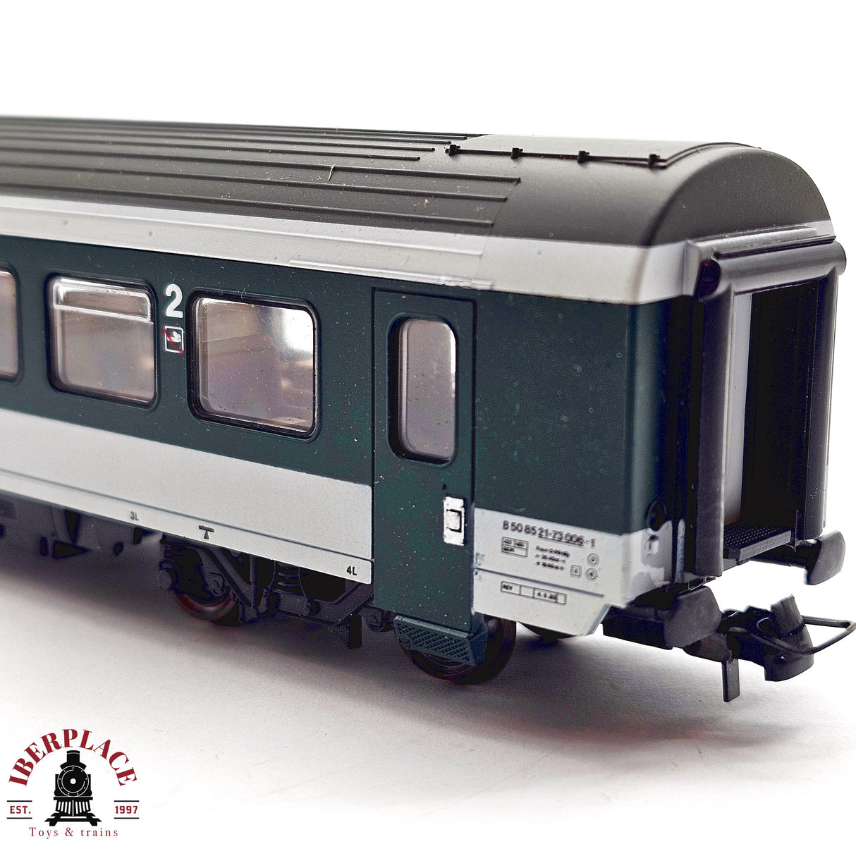 ♻️ 2da mano - DC Lima 309515K vagon pasajeros SBB CFF Clase 2 H0 escala 1:87 EH011