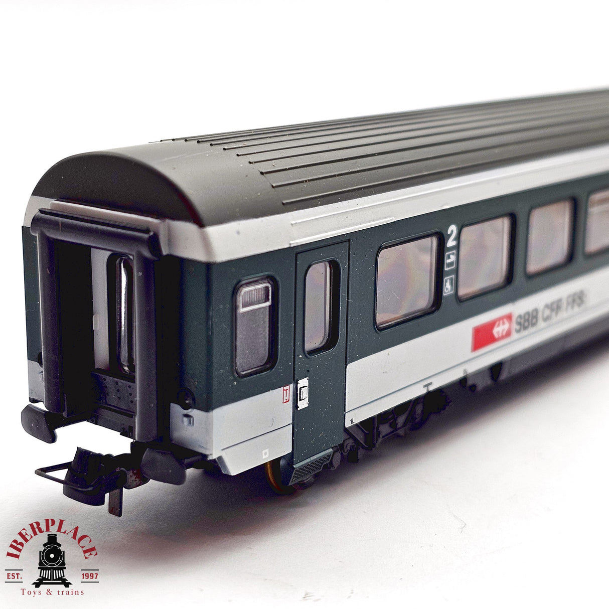 ♻️ 2da mano - DC Lima 309515K vagon pasajeros SBB CFF Clase 2 H0 escala 1:87 EH011