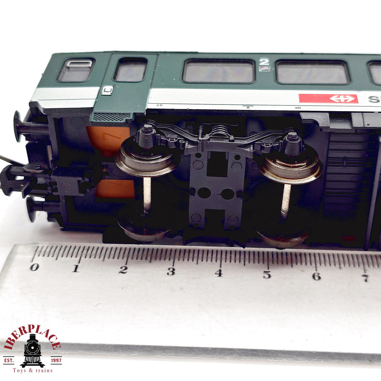 ♻️ 2da mano - DC Lima 309515K vagon pasajeros SBB CFF Clase 2 H0 escala 1:87 EH011