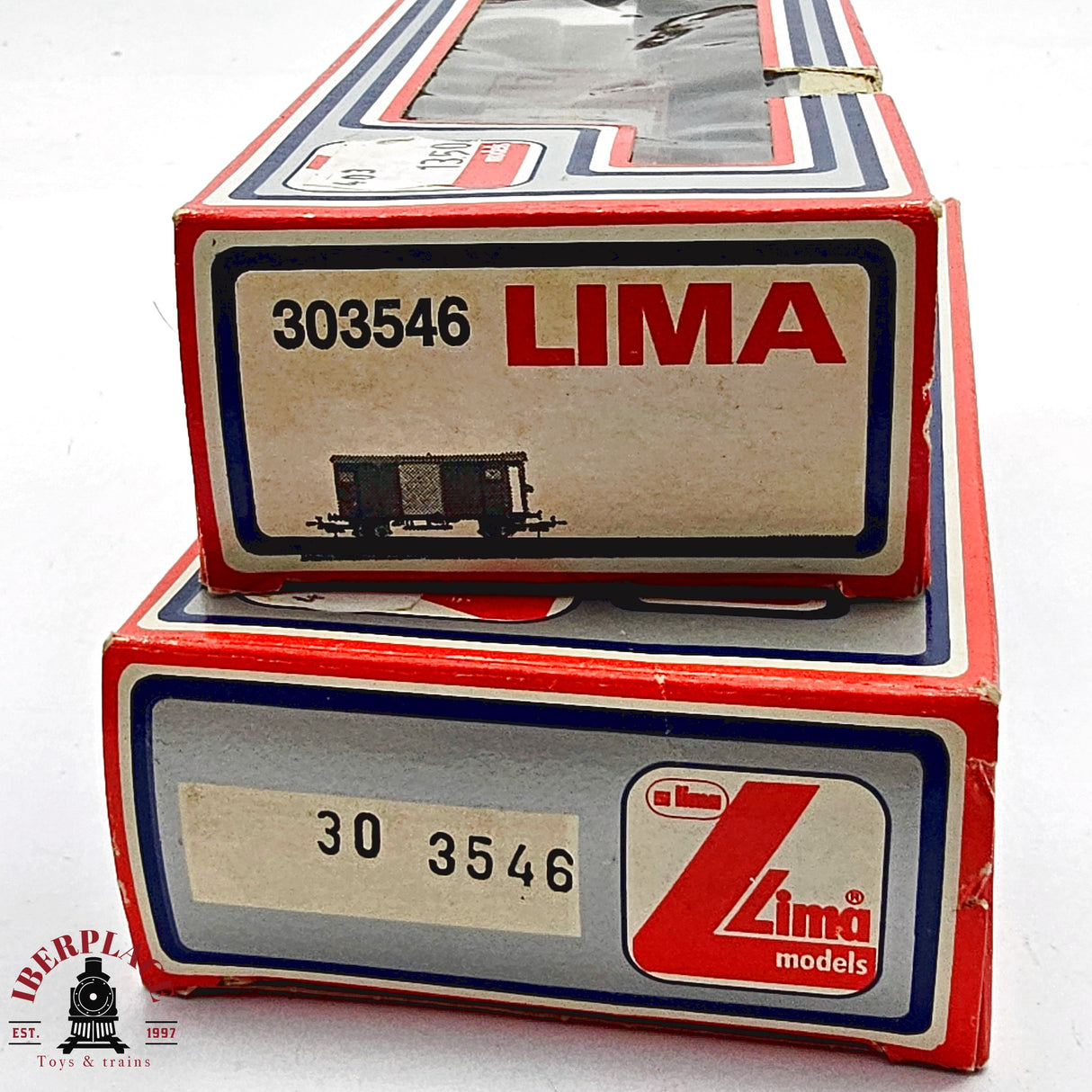 ♻️ 2da mano -  DC Lima 2x vagones mercancias SBB CFF H0 escala 1:87 EH011