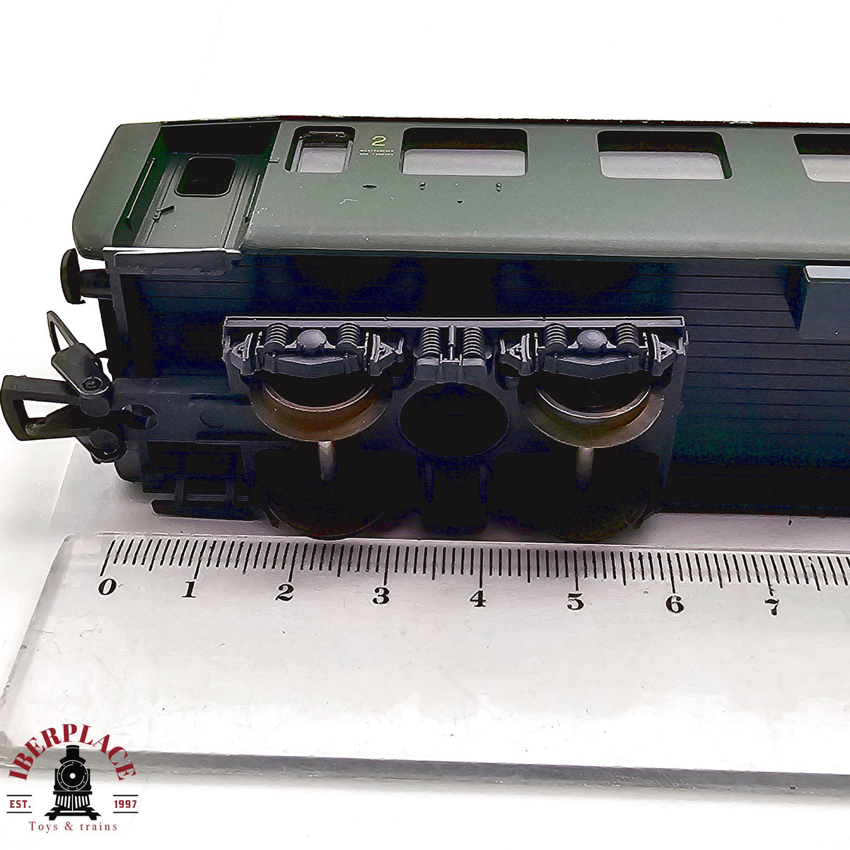 ♻️ 2da mano - DC Lima 309190 vagón pasajeros BLS clase 2 H0 escala 1:87 EH011