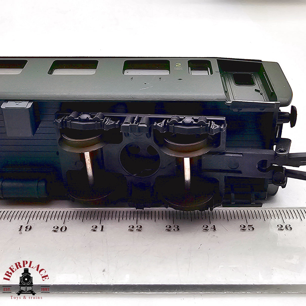 ♻️ 2da mano - DC Lima 309190 vagón pasajeros BLS clase 2 H0 escala 1:87 EH011