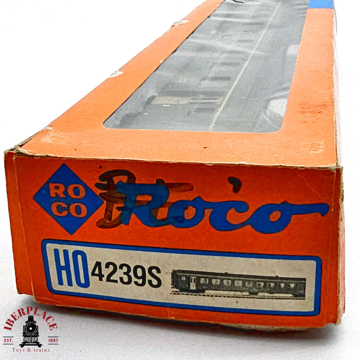 ♻️ 2da mano - DC Roco 4239S vagón pasajeros SBB clase 1 H0 escala 1:87 EH011