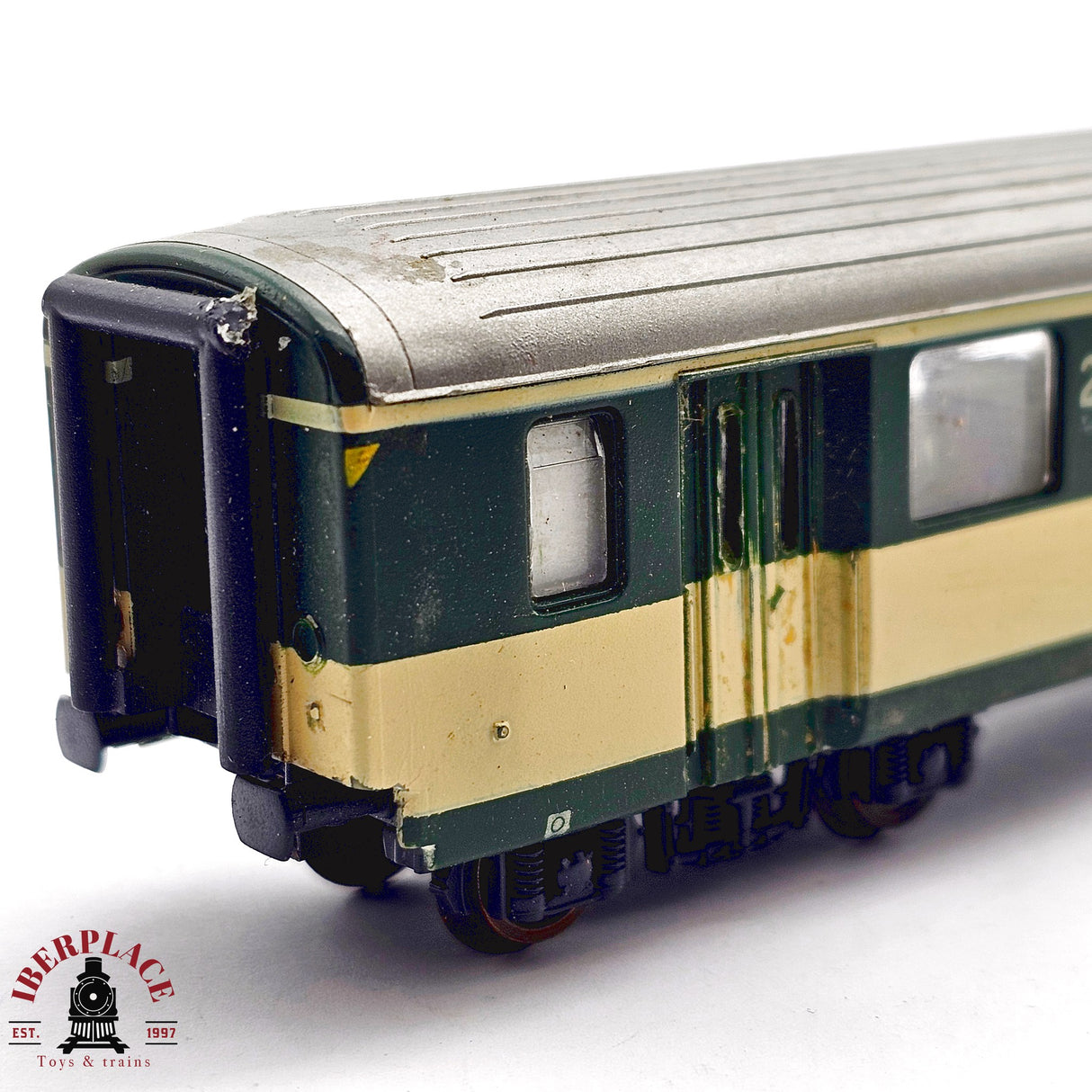 ♻️ 2da mano - DC Lima 309508K vagón pasajeros BT clase 2 H0 escala 1:87 EH011