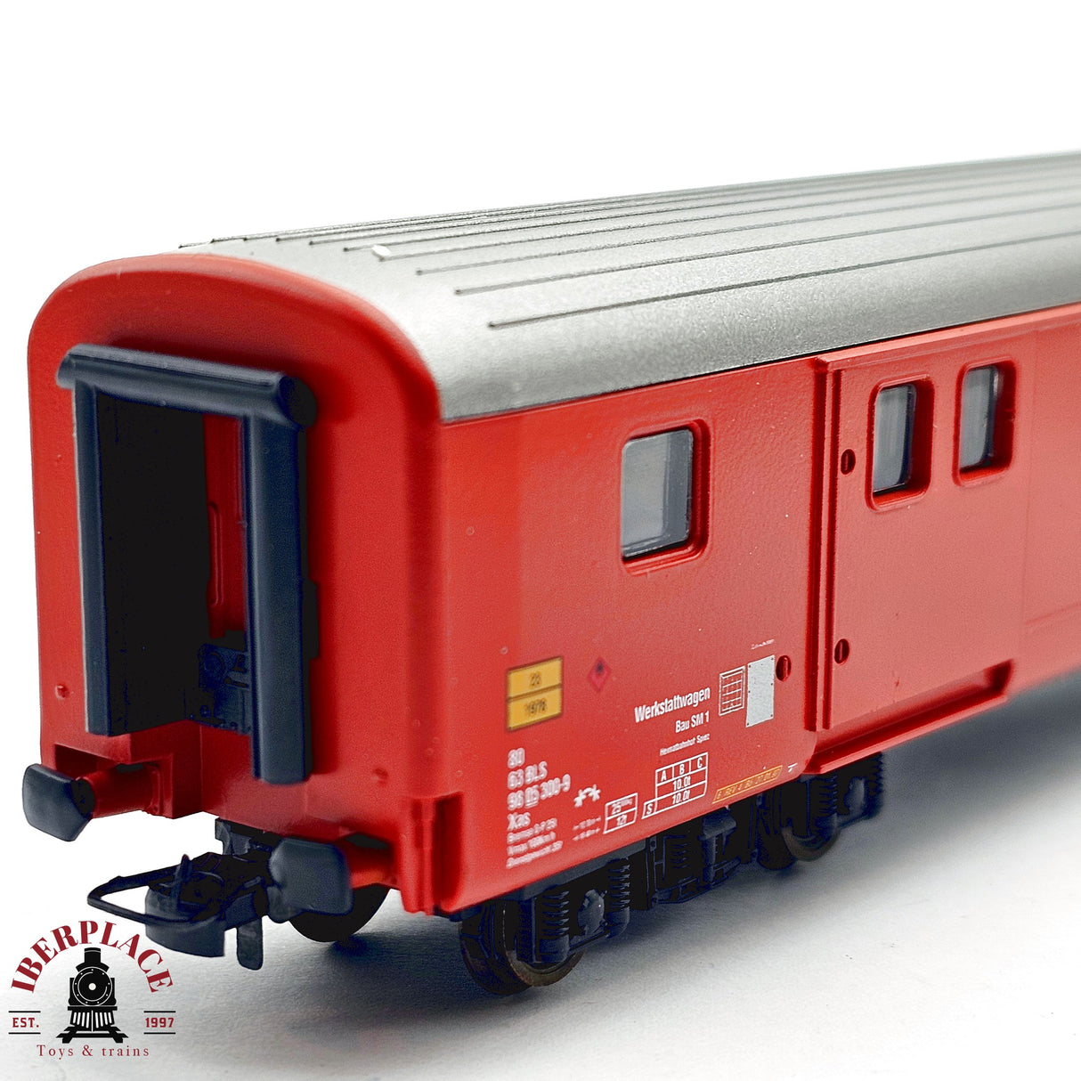 ♻️ 2da mano - DC Lima L309357 vagón equipajes BLS Coach H0 escala 1:87 EH011