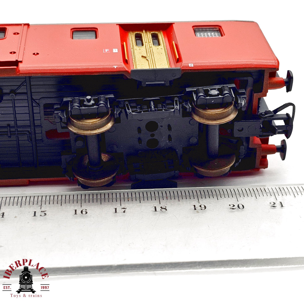 ♻️ 2da mano - DC Lima L309357 vagón equipajes BLS Coach H0 escala 1:87 EH011