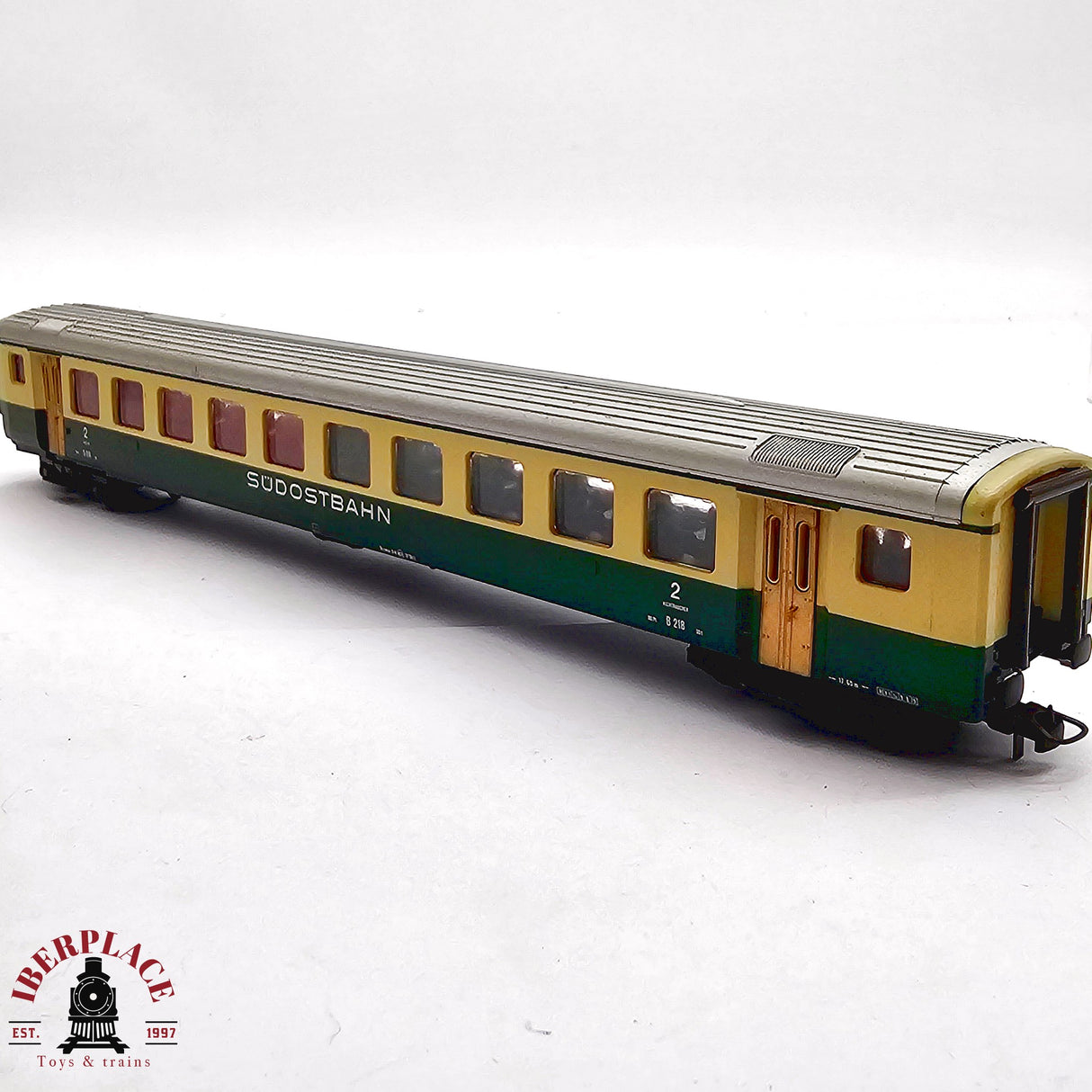 ♻️ 2da mano - DC Roco vagón pasajeros südostbahn clase 2 H0 escala 1:87 EH011