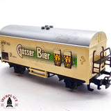 ♻️ 2da mano -  AC Märklin 4567 vagón cervecero Gösser Bier ÖBB H0 escala 1:87 EH011