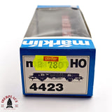 ♻️ 2da mano -  AC Märklin 4423 vagón plataforma DB H0 escala 1:87 EH011