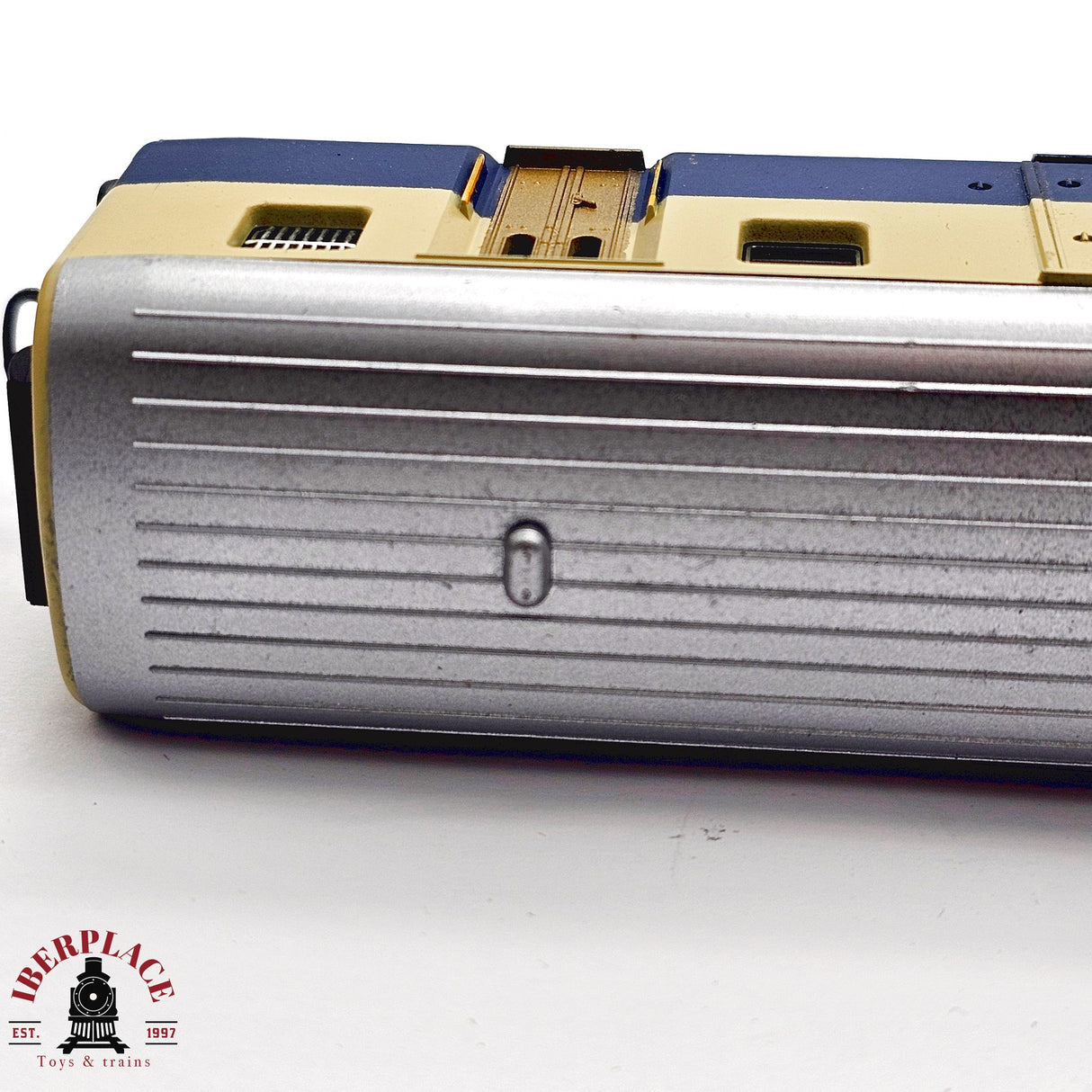 ♻️ 2da mano -  DC lima vagón pasajeros equipaje BLS H0 escala 1:87 EH011