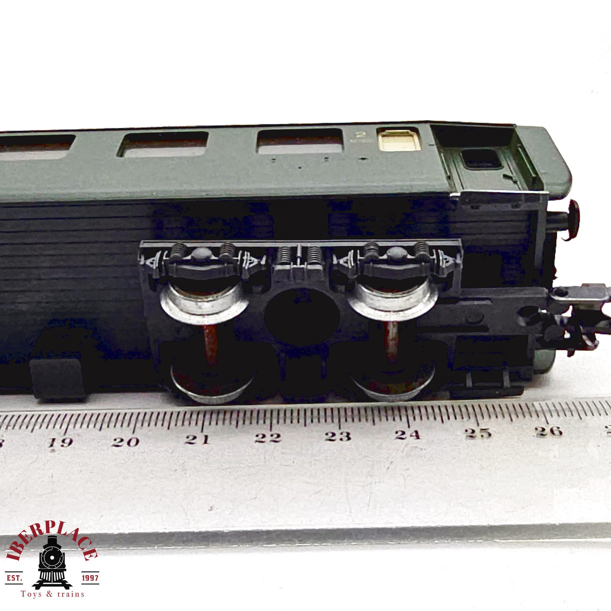 ♻️ 2da mano - DC Lima vagón pasajeros BLS clase 2 H0 escala 1:87 EH011