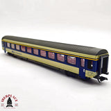 ♻️ 2da mano - DC Roco vagón pasajeros BLS Lötschbergbahn H0 escala 1:87 EH011
