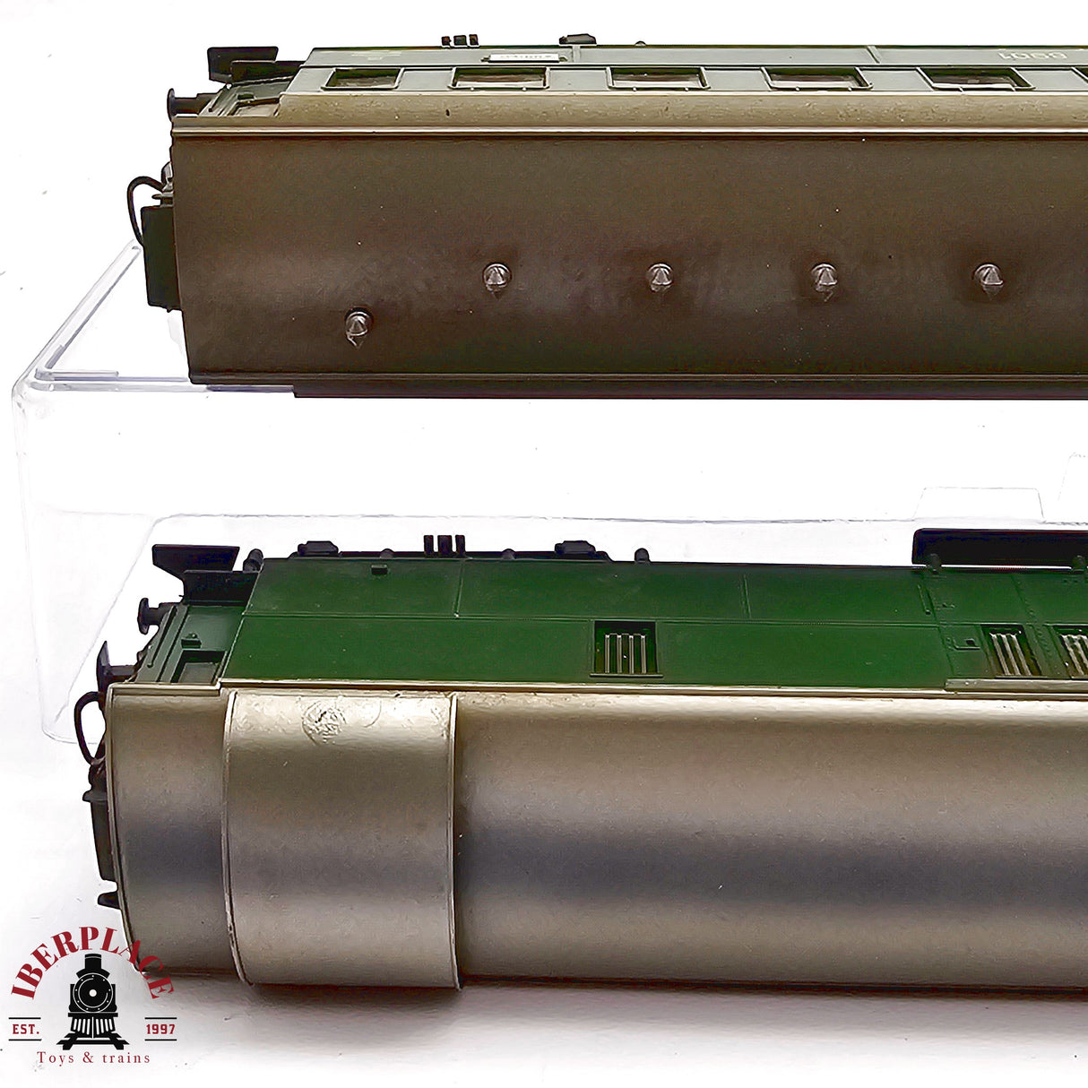 ♻️ 2da mano - AC 2x Märklin vagones pasajeros y equipaje SBB H0 escala 1:87 EH011