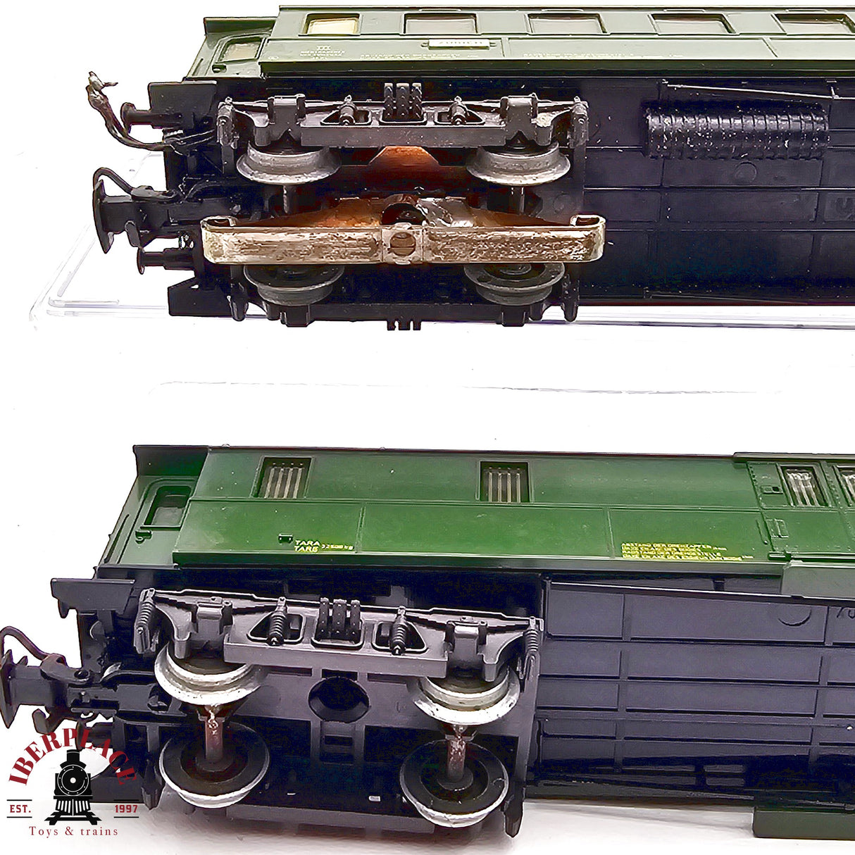 ♻️ 2da mano - AC 2x Märklin vagones pasajeros y equipaje SBB H0 escala 1:87 EH011