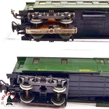 ♻️ 2da mano - AC 2x Märklin vagones pasajeros y equipaje SBB H0 escala 1:87 EH011
