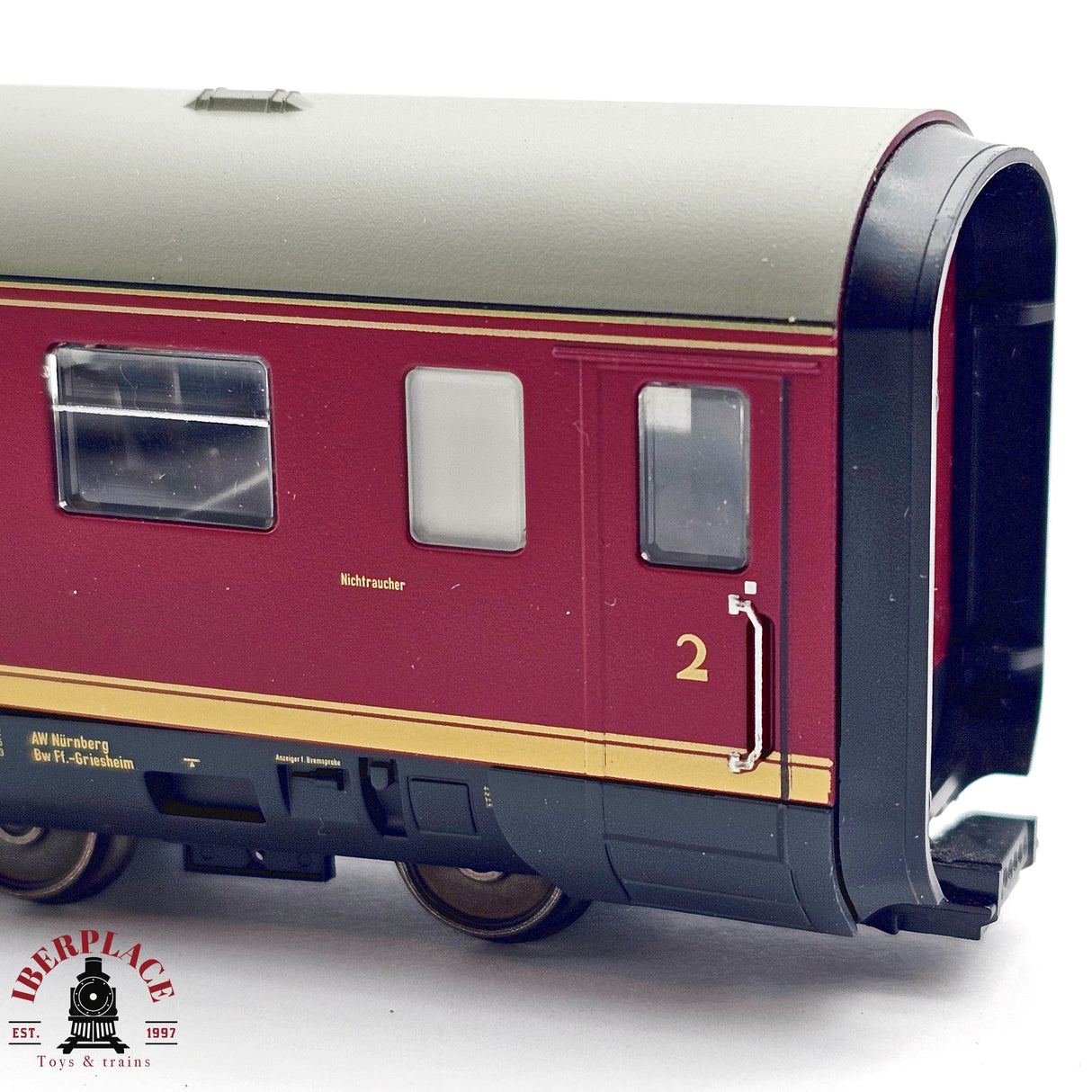 ♻️ 2da mano - AC Märklin 42080 coche intermedio Fussball Weltmeister 1954 H0 escala 1:87 EH011